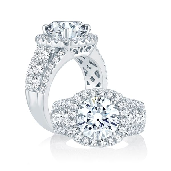 2.07ct (4.07ct total) Diamond Engagement Ring Image 2 Mark Allen Jewelers Santa Rosa, CA