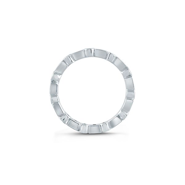 Round and Princess Cut Stackable Eternity Band Image 3 Mark Allen Jewelers Santa Rosa, CA