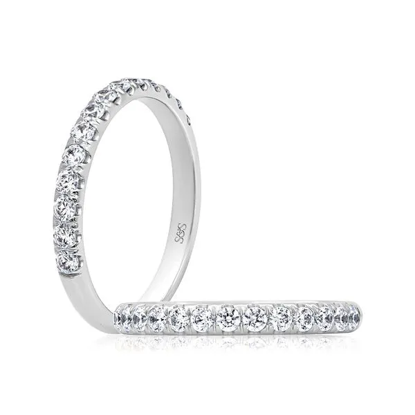 White Gold Diamond Band Mark Allen Jewelers Santa Rosa, CA