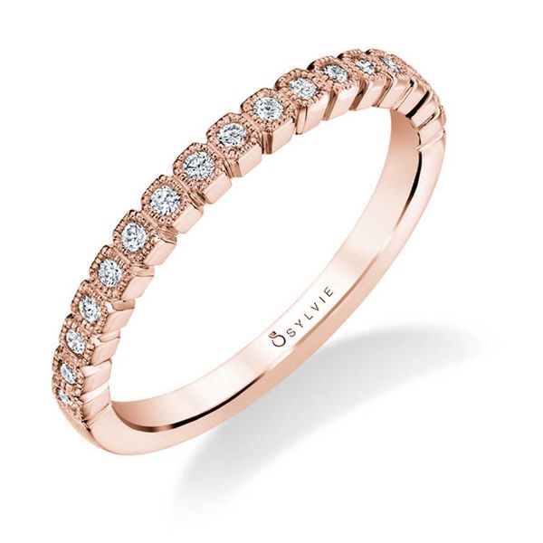 Modern Stackable Diamond Ring - Olympia Mark Allen Jewelers Santa Rosa, CA