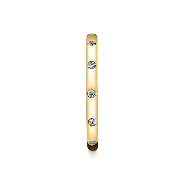 Iconelle Shell Flush Set Wedding Ring – Sedona Image 4 Mark Allen Jewelers Santa Rosa, CA