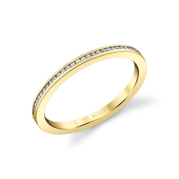 Channel Set Diamond Wedding Band Mark Allen Jewelers Santa Rosa, CA