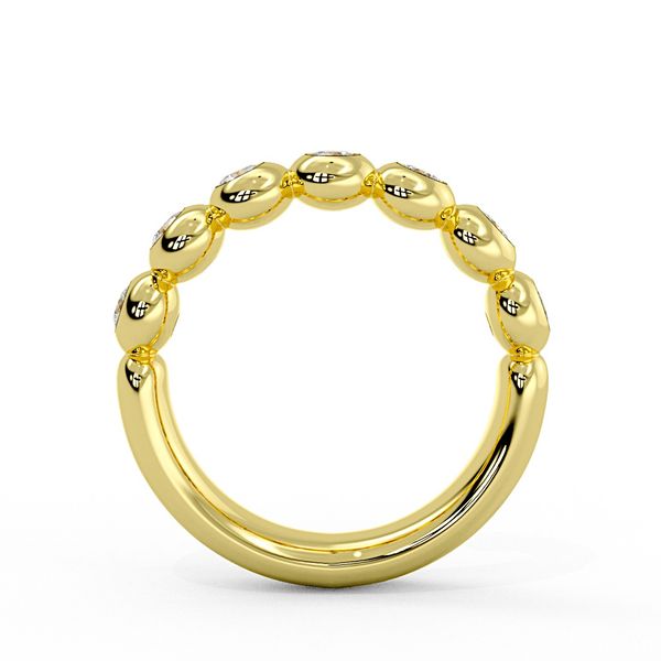 Bezel Diamond Band Image 2 Mark Allen Jewelers Santa Rosa, CA