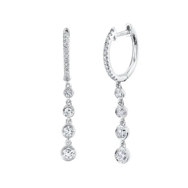 Diamond Drop Earrings Mark Allen Jewelers Santa Rosa, CA