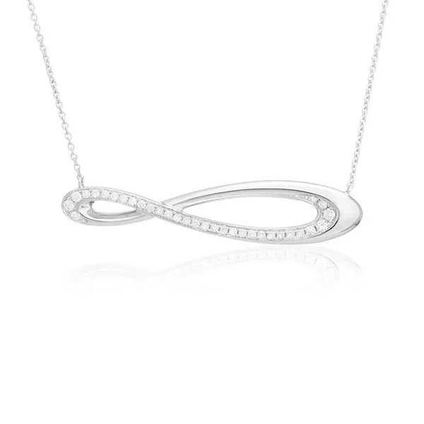 White Gold Diamond Necklace Mark Allen Jewelers Santa Rosa, CA