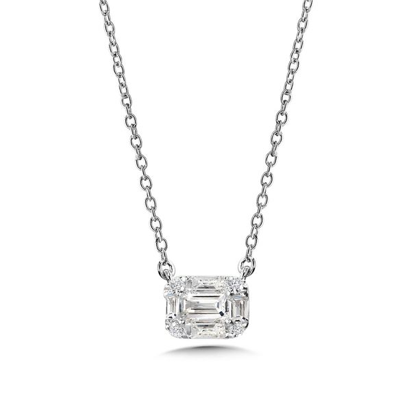 White Gold Diamond Necklace Mark Allen Jewelers Santa Rosa, CA