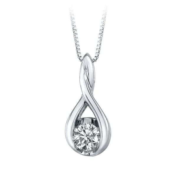 White Gold Diamond Necklace Mark Allen Jewelers Santa Rosa, CA