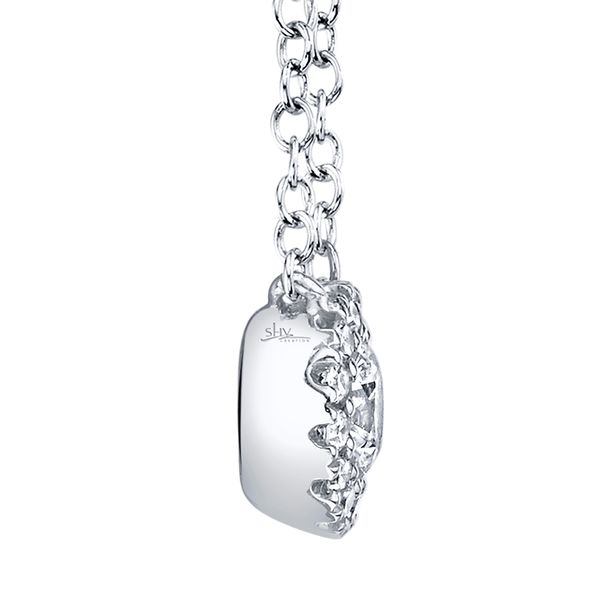 Diamond Halo Necklace Image 2 Mark Allen Jewelers Santa Rosa, CA