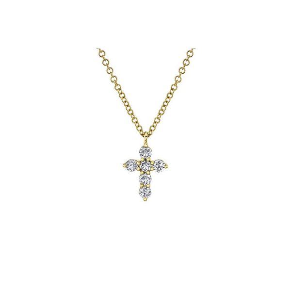 Mini Diamond Cross Mark Allen Jewelers Santa Rosa, CA