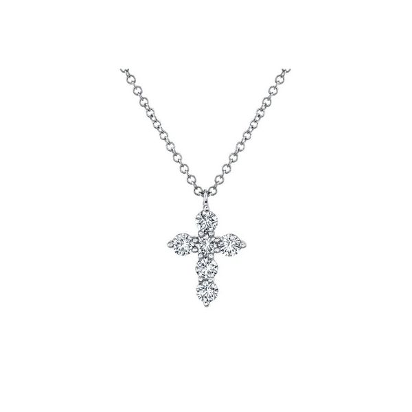 Diamond Cross Necklace Mark Allen Jewelers Santa Rosa, CA