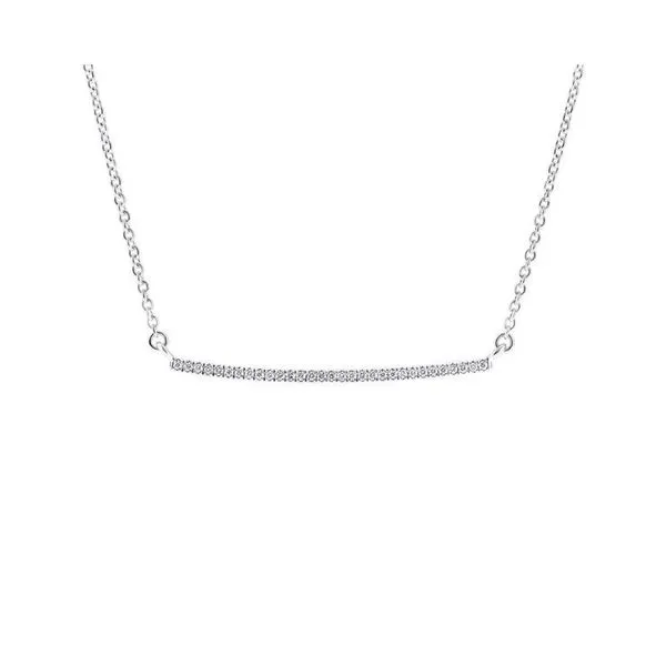 14k White Gold Diamond Necklace Mark Allen Jewelers Santa Rosa, CA