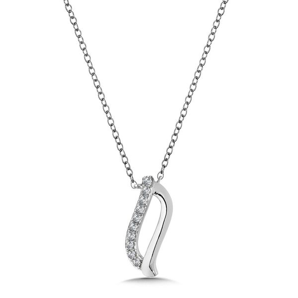 White Gold Diamond Necklace Mark Allen Jewelers Santa Rosa, CA