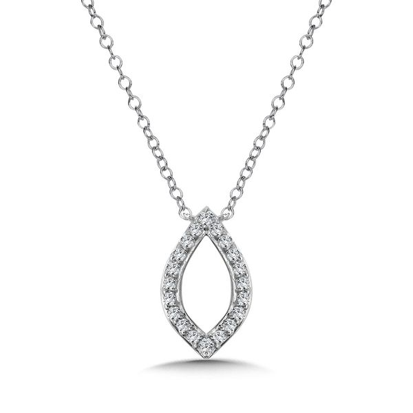White Gold Diamond Necklace Mark Allen Jewelers Santa Rosa, CA