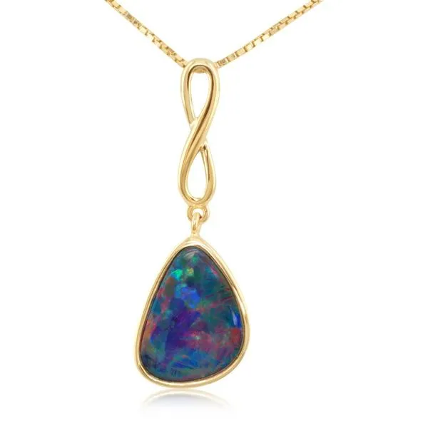 Australiant Opal Doublet necklace Mark Allen Jewelers Santa Rosa, CA
