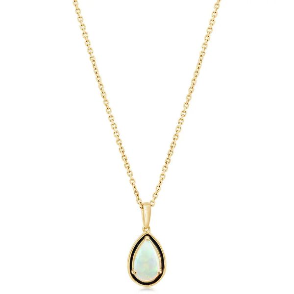 Pear Opal Enamel Pendant Mark Allen Jewelers Santa Rosa, CA