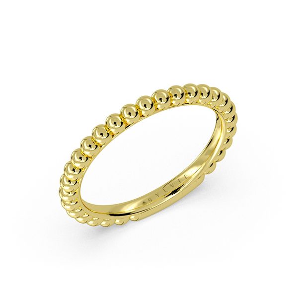 Heritage Bead Gold Band Mark Allen Jewelers Santa Rosa, CA