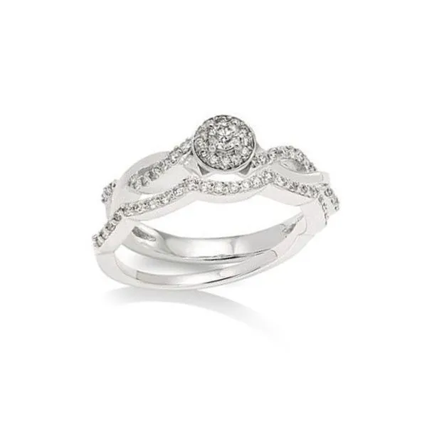 Diamond Wedding Set-Complete Image 3 Mark Jewellers La Crosse, WI