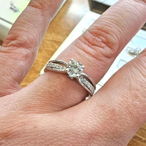Diamond Engagement Ring-Complete Image 3 Mark Jewellers La Crosse, WI