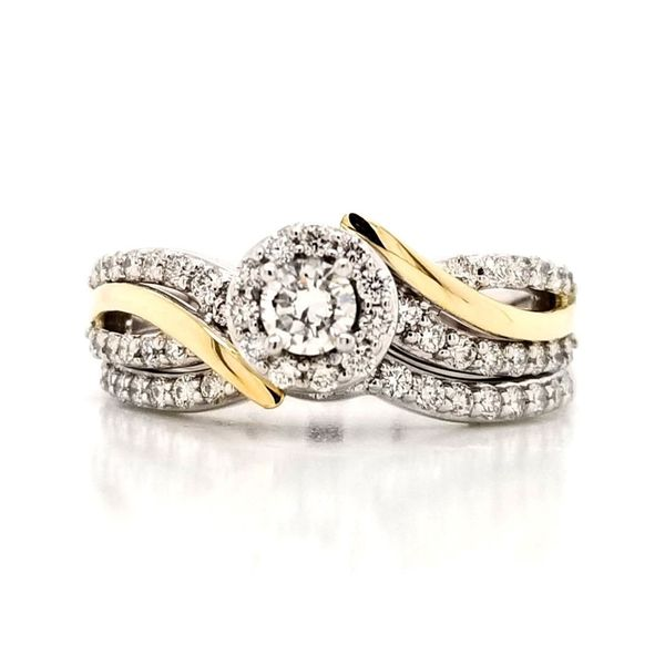 Diamond Wedding Set-Complete Mark Jewellers La Crosse, WI