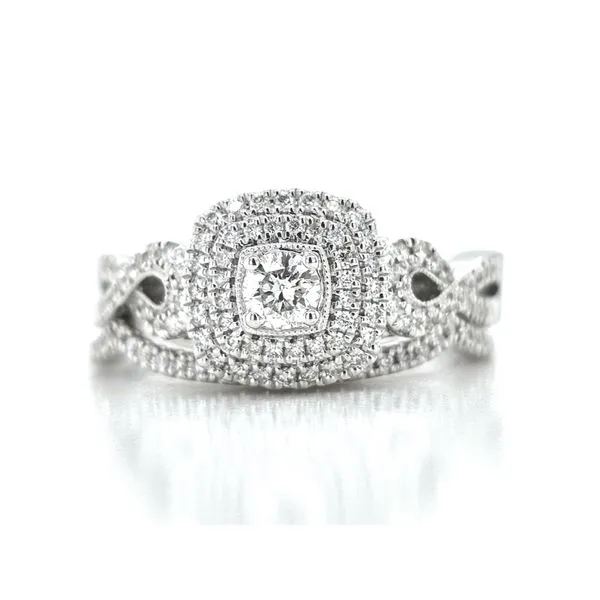 Diamond Wedding Set-Complete Mark Jewellers La Crosse, WI