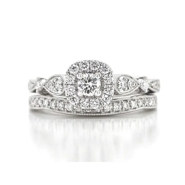 Diamond Wedding Set-Complete Mark Jewellers La Crosse, WI