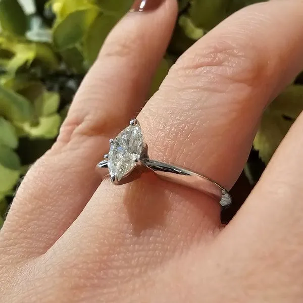 Diamond Solitaire Ring-Complete Image 3 Mark Jewellers La Crosse, WI