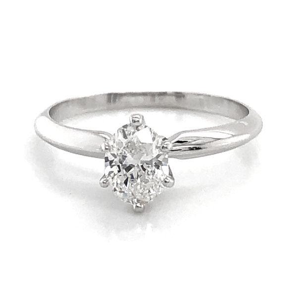 Diamond Solitaire Ring-Complete Image 3 Mark Jewellers La Crosse, WI
