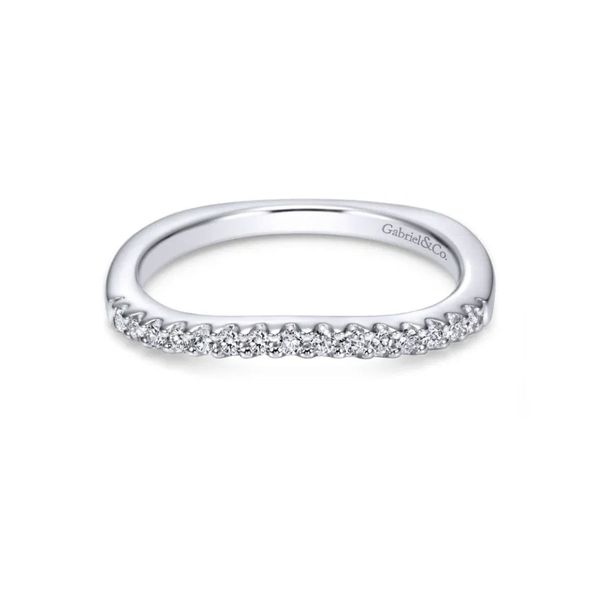 White Gold Diamond Wedding Band Mark Jewellers La Crosse, WI