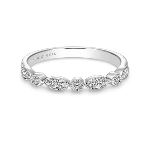 White Gold Diamond Wedding Band Mark Jewellers La Crosse, WI