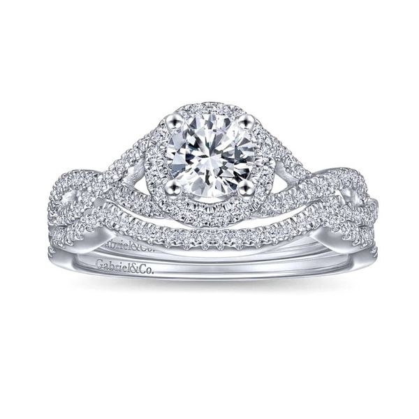 White Gold Diamond Wedding Band Image 3 Mark Jewellers La Crosse, WI