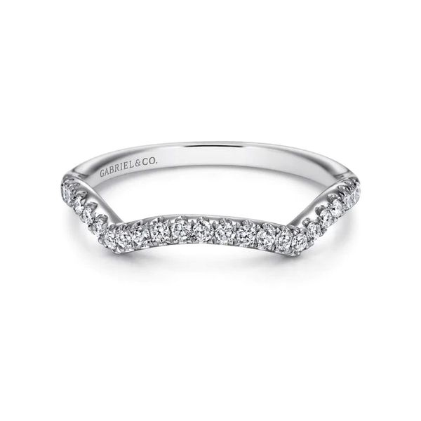 White Gold Diamond Wedding Band Mark Jewellers La Crosse, WI