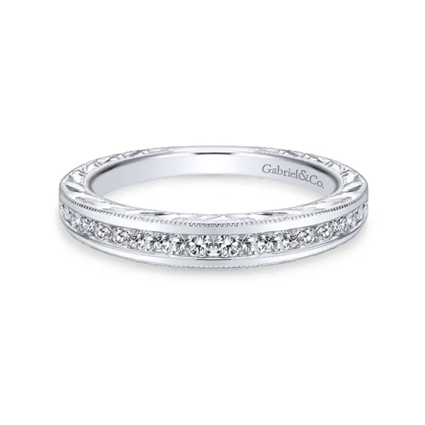White Gold Diamond Wedding Band Mark Jewellers La Crosse, WI