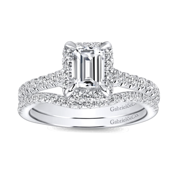 White Gold Diamond Wedding Band Image 2 Mark Jewellers La Crosse, WI