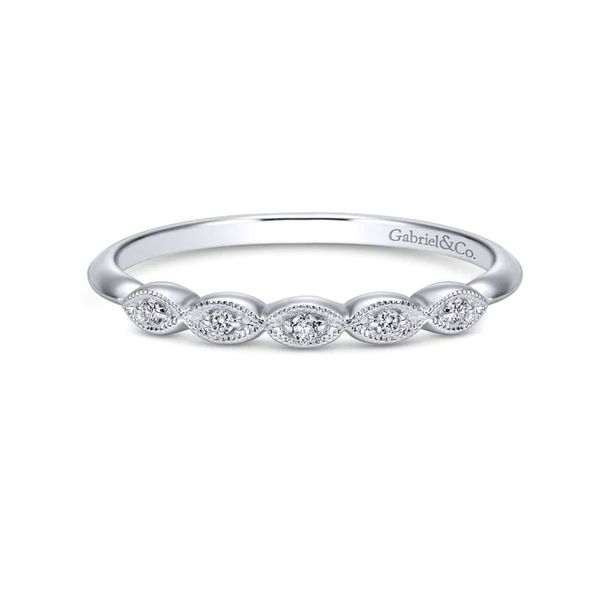 White Gold Diamond Wedding Band Mark Jewellers La Crosse, WI