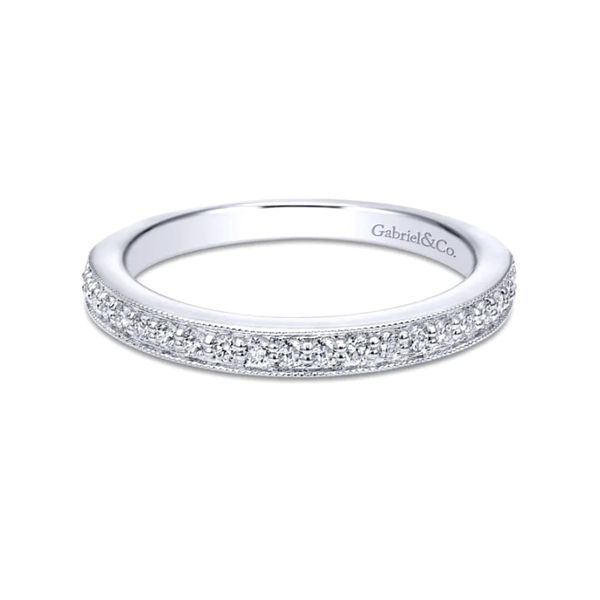 White Gold Diamond Wedding Band Mark Jewellers La Crosse, WI