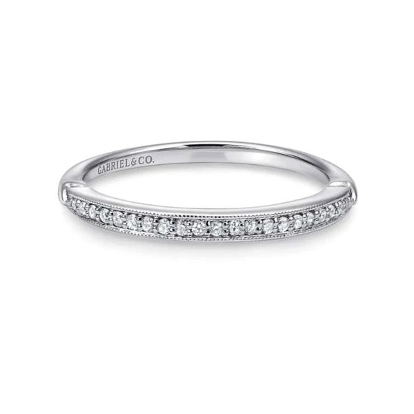 White Gold Diamond Wedding Band Mark Jewellers La Crosse, WI
