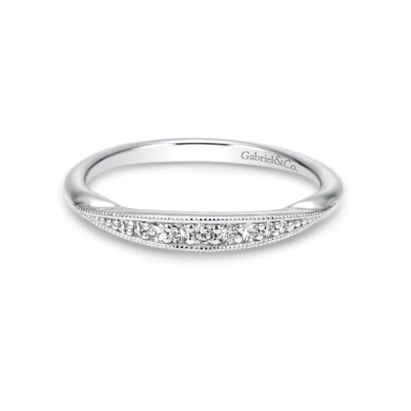 White Gold Diamond Wedding Band Mark Jewellers La Crosse, WI