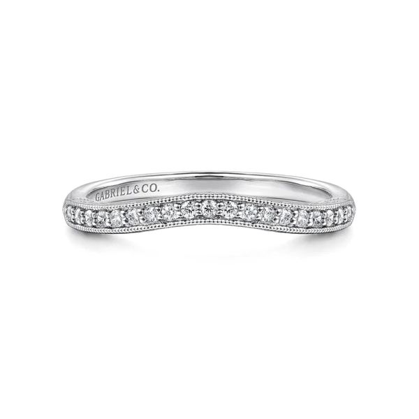 White Gold Diamond Wedding Band Mark Jewellers La Crosse, WI