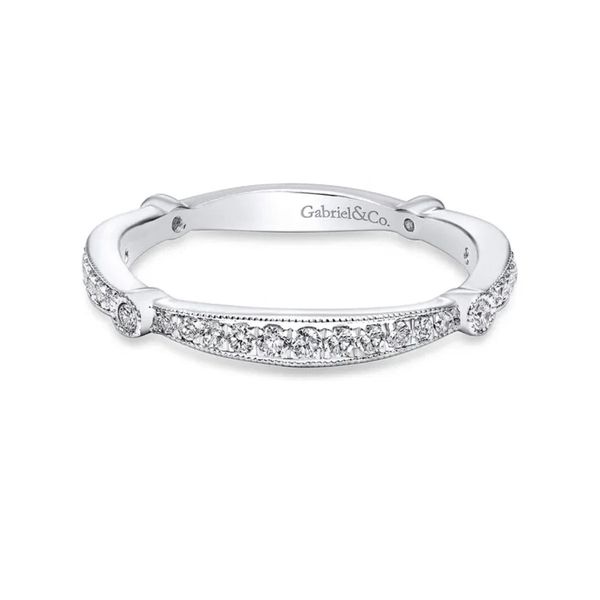 White Gold Diamond Wedding Band Mark Jewellers La Crosse, WI