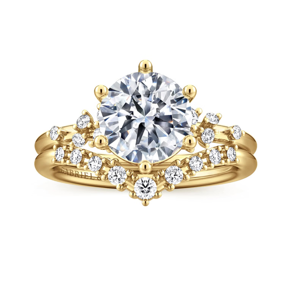 Yellow Gold Diamond Wedding Band Image 2 Mark Jewellers La Crosse, WI