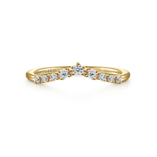Yellow Gold Diamond Wedding Band Mark Jewellers La Crosse, WI