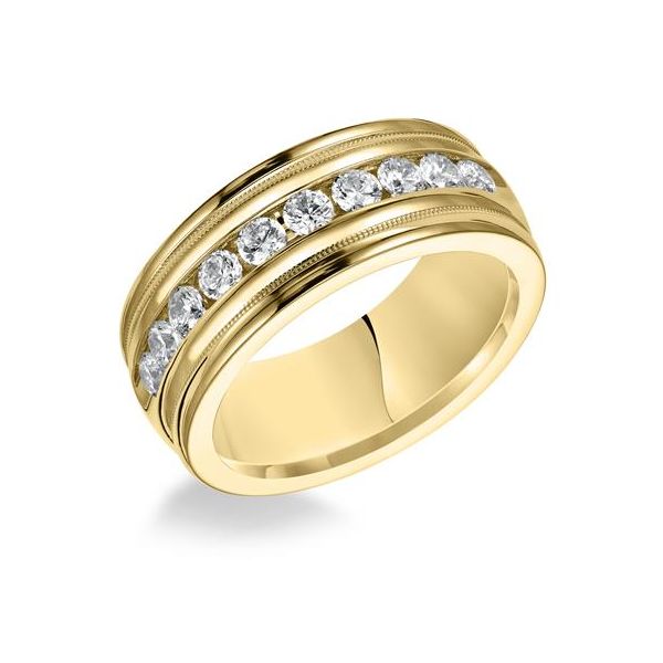 Yellow Gold Wedding Band Mark Jewellers La Crosse, WI