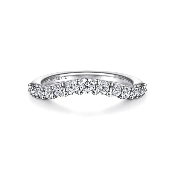 White Gold Diamond Anniversary Band Mark Jewellers La Crosse, WI