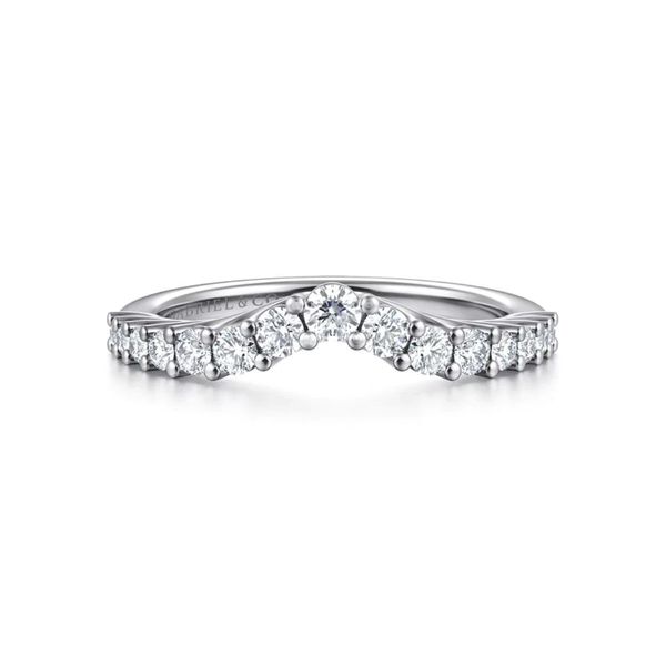 White Gold Diamond Anniversary Band Mark Jewellers La Crosse, WI