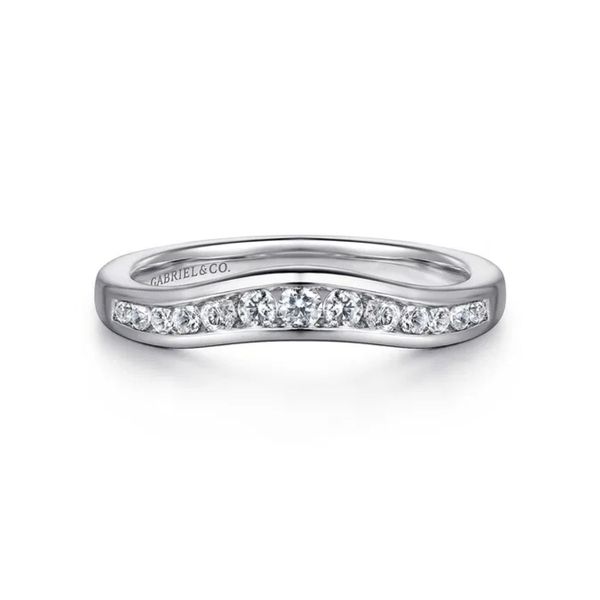 White Gold Diamond Anniversary Band Mark Jewellers La Crosse, WI