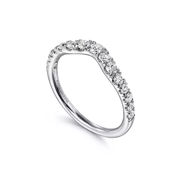 White Gold Diamond Anniversary Band Image 2 Mark Jewellers La Crosse, WI