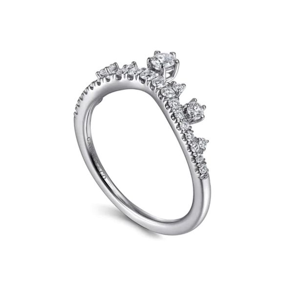 White Gold Diamond Anniversary Band Image 2 Mark Jewellers La Crosse, WI