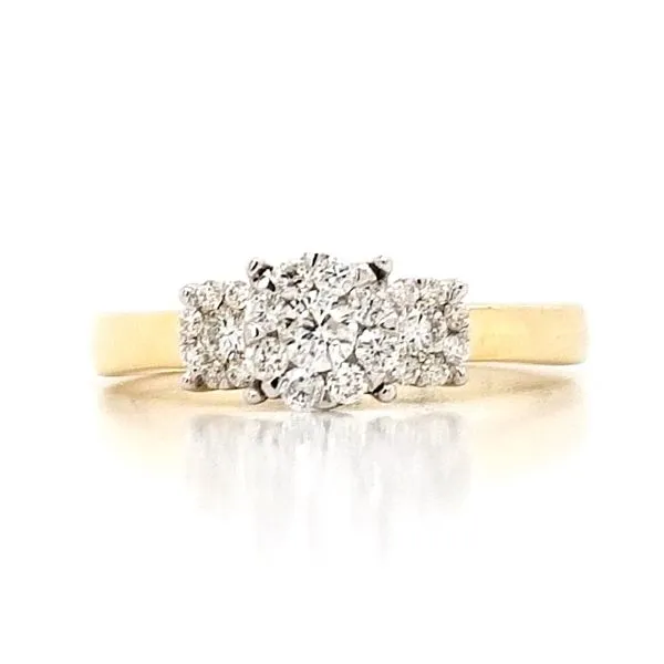 Diamond Trilogy Ring-Complete Mark Jewellers La Crosse, WI