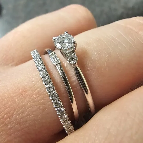White Gold Diamond Ring Image 2 Mark Jewellers La Crosse, WI