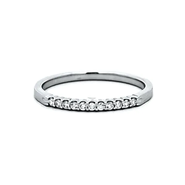 White Gold Diamond Band Mark Jewellers La Crosse, WI